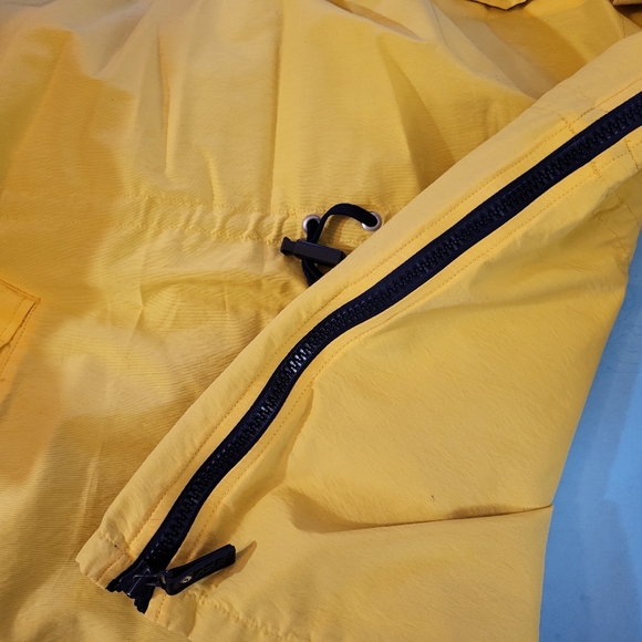 Vintage 90's Nautica Yellow Sailing Pullover Jacket sz L - Picture 4 of 12